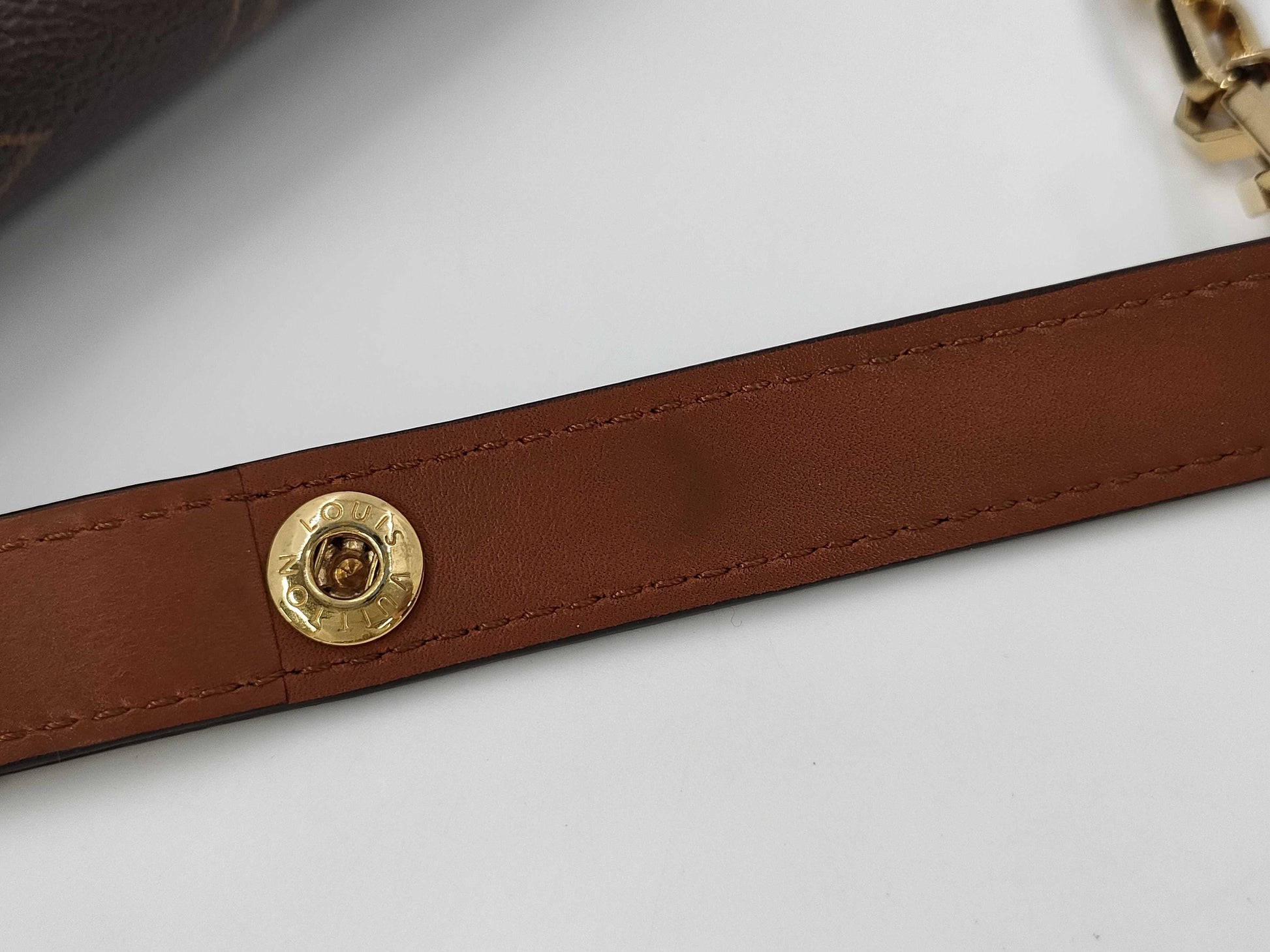LOUIS VUITTON Monogram Dauphine MM Shoulder Bag