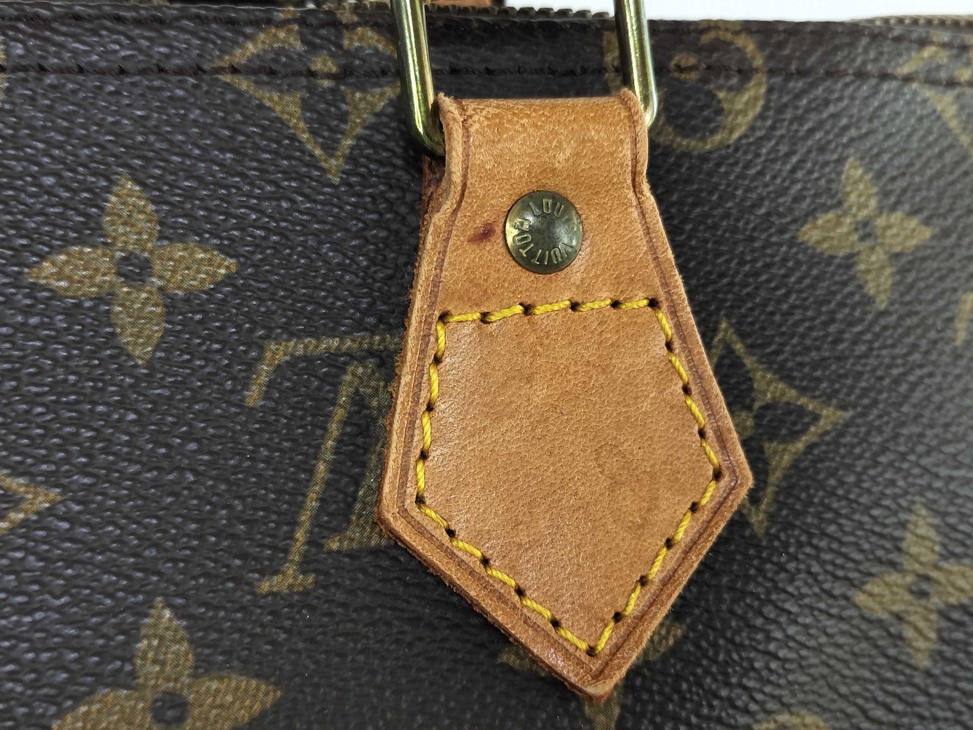LOUIS VUITTON Monogram M41107 Speedy 35 Boston Bag