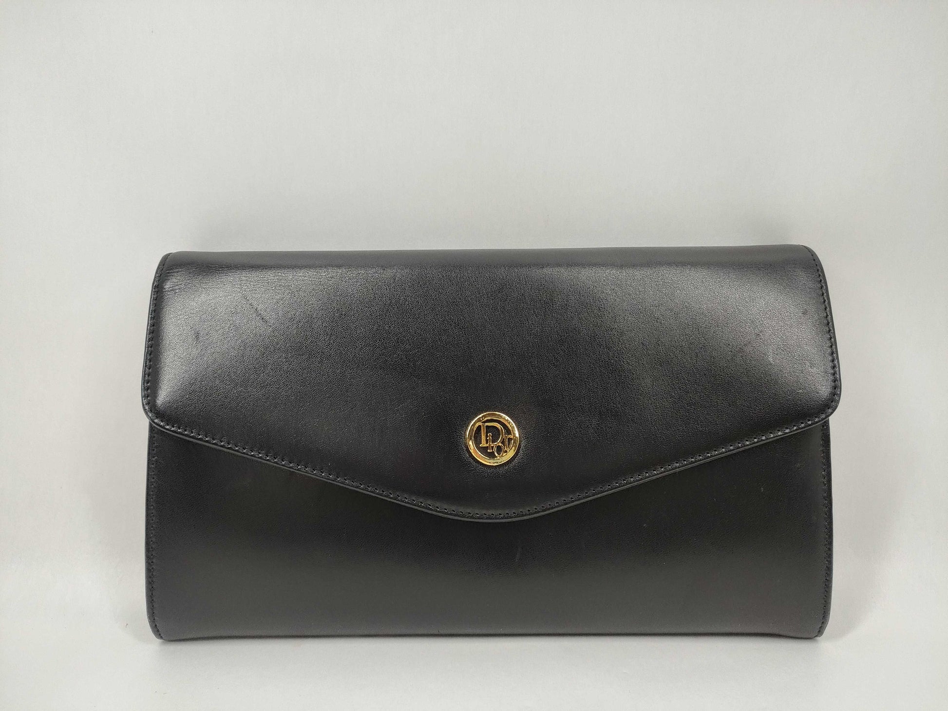 Dior Leather Clutch Bag