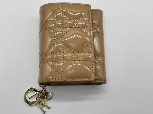 Dior Cannage Tri-fold Wallet