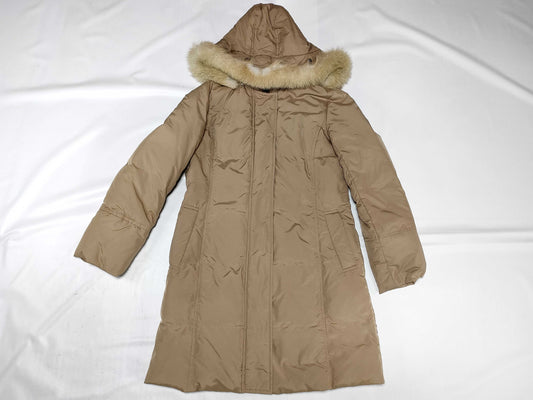 BURBERRY Burberry fur down coat