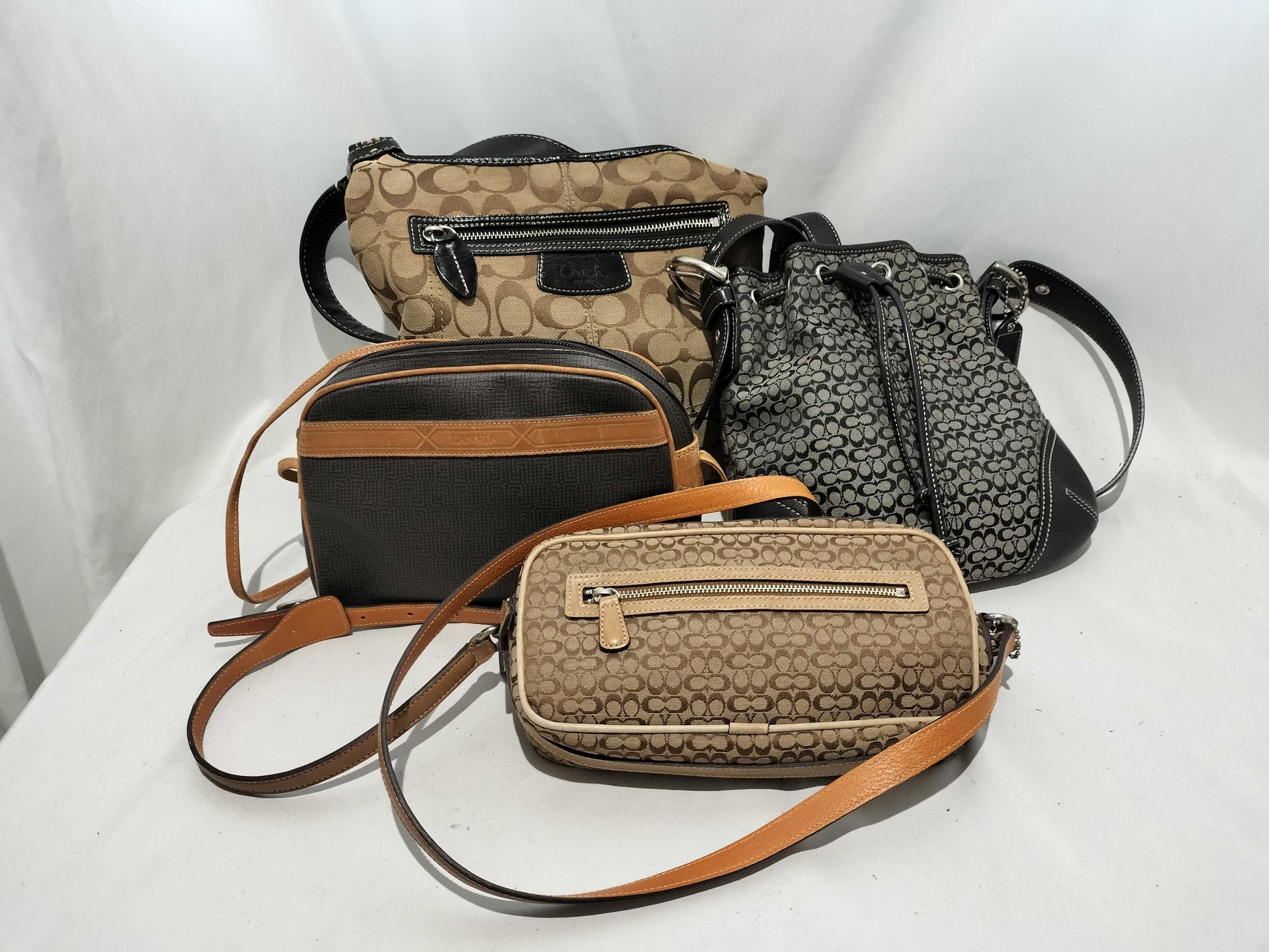COACH Signature Shoulder Bag Set