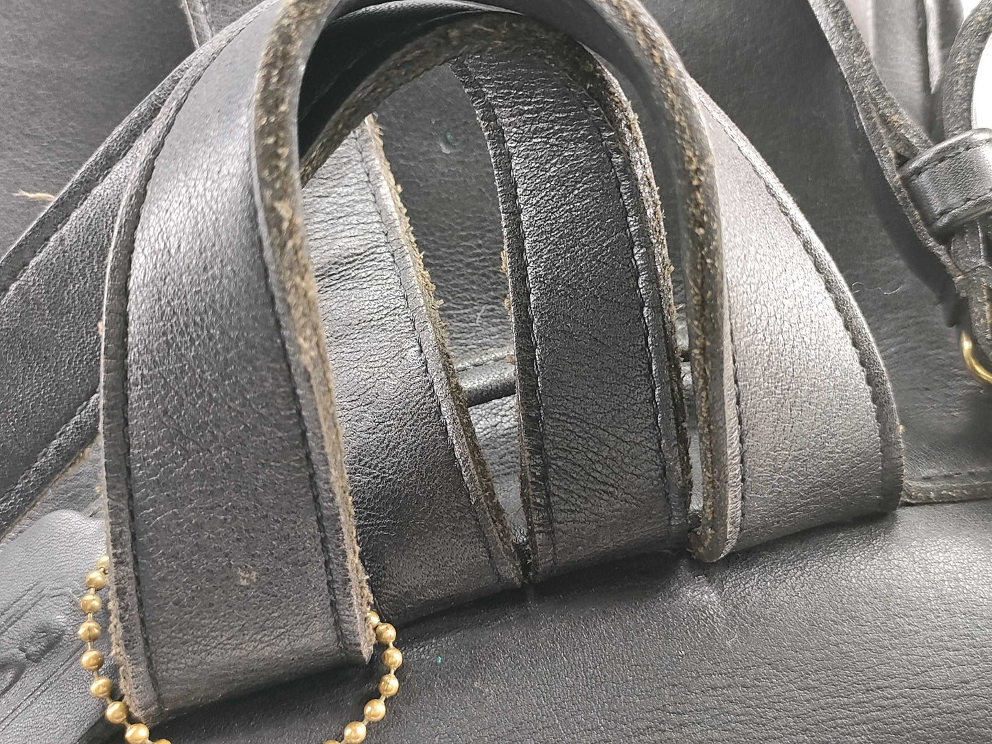 COACH Old 90s Black Mini Backpack