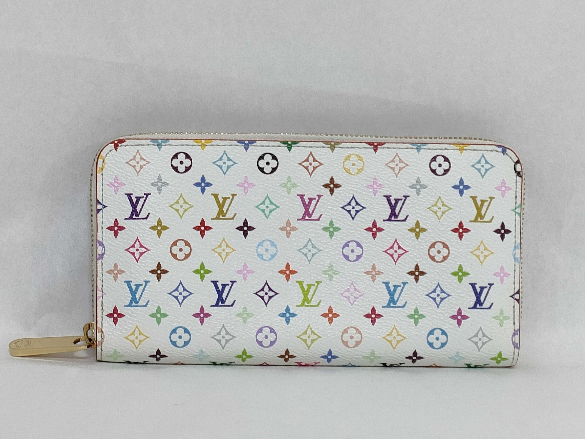 LOUIS VUITTON Monogram Multicolore M13922 LV×TM Zippy Wallet