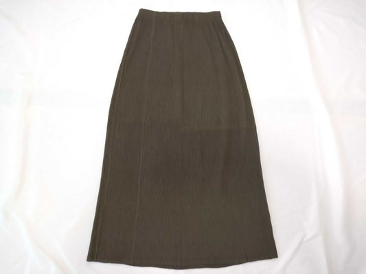 ISSEY MIYAKE Pleats Please Skirt Brown Skirt