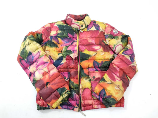 MONCLER Floral Print Down Jacket RN116347 Women's Jacket