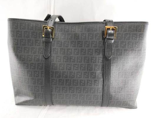 FENDI Tote Bag Black 8BH238 Tote Bag