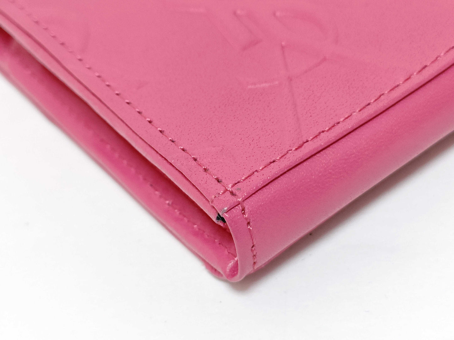 Yves Saint Laurent YSL logo folding wallet