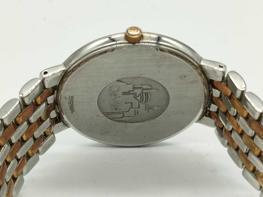 OMEGA Devil Quartz Round Stainless Steel x GP Boys' Watch