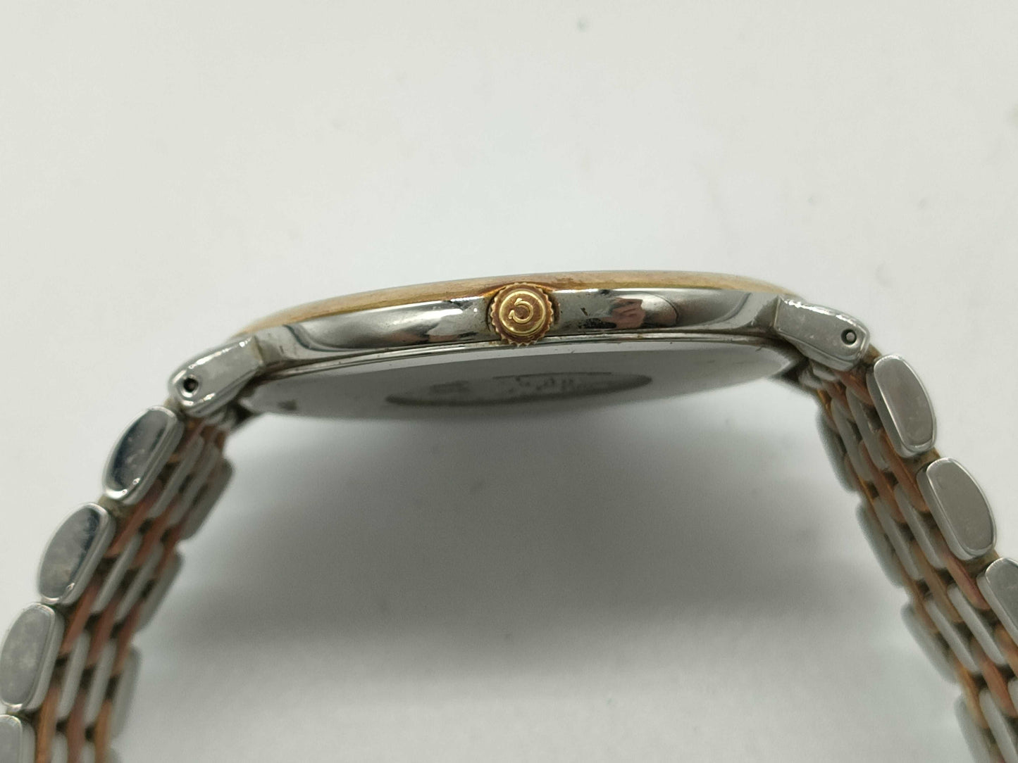 OMEGA Devil Quartz Round Stainless Steel x GP Boys' Watch