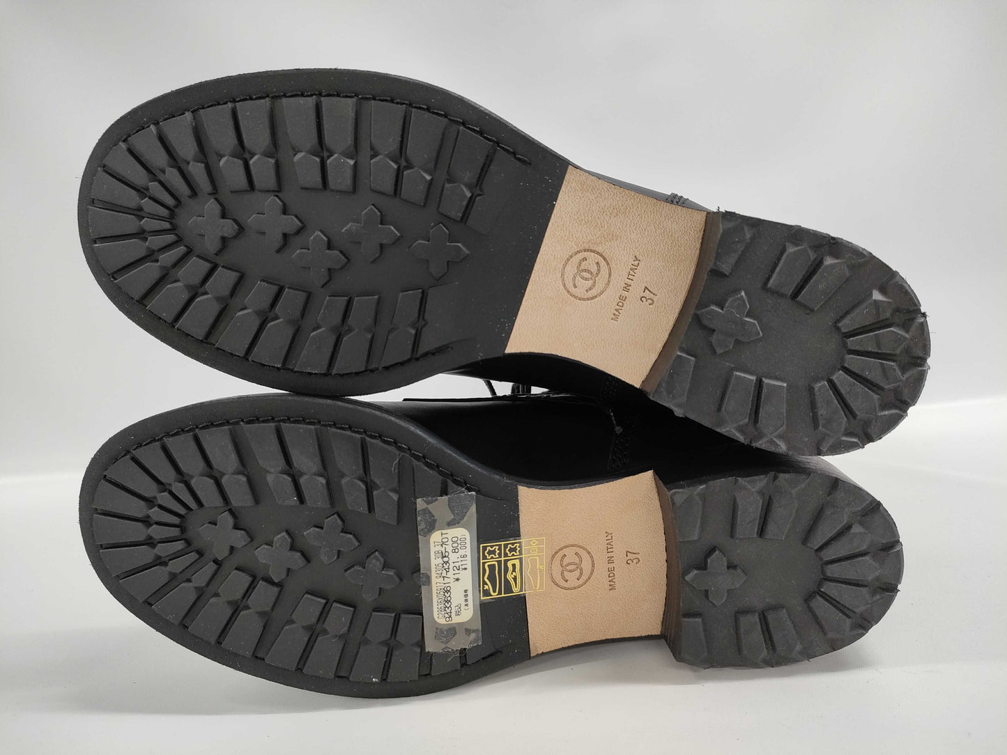 CHANEL Matelasse Lace-up Other Shoes