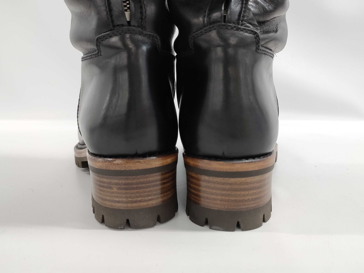CHANEL Leather Long Boots Other Shoes