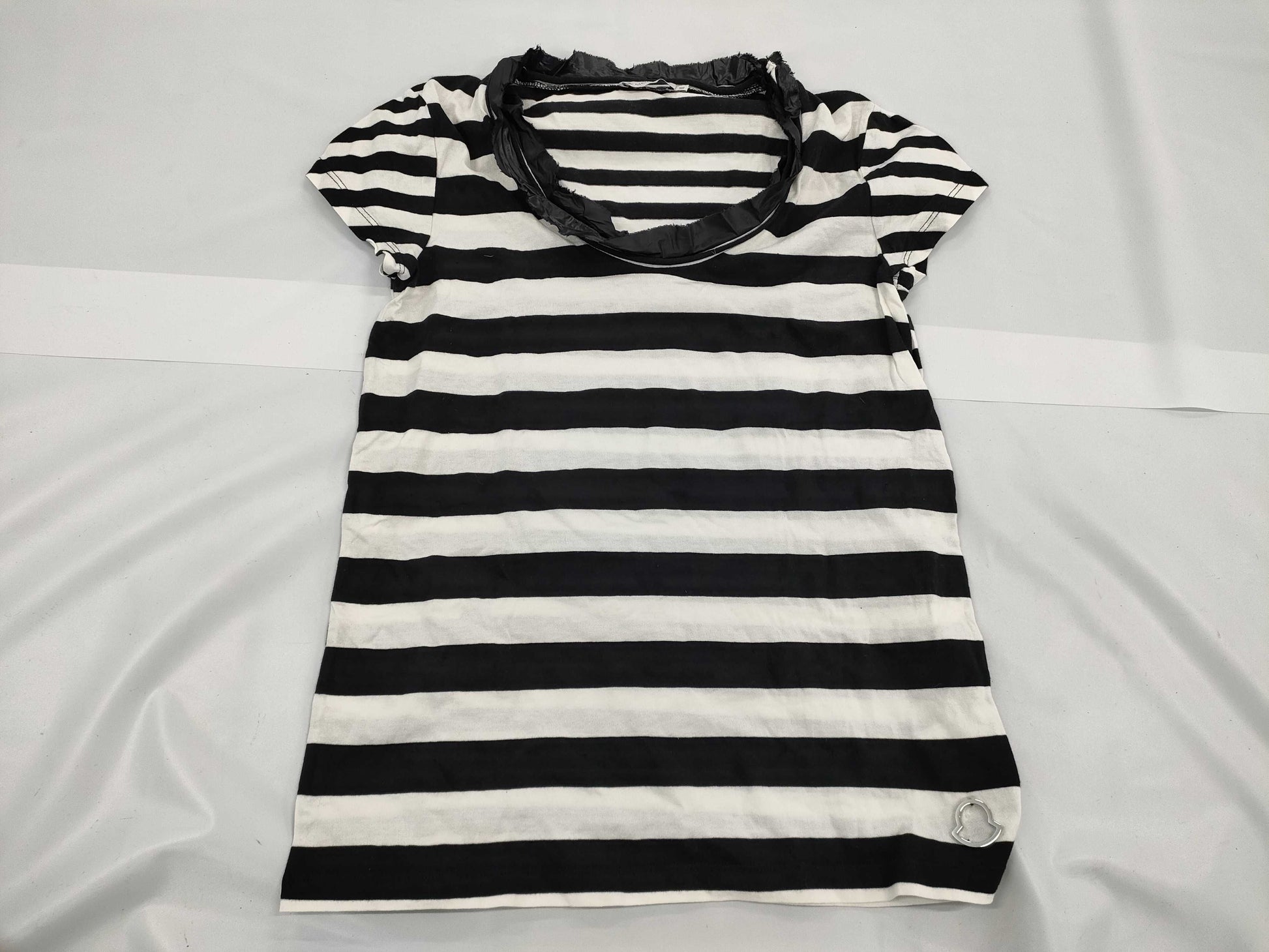 MONCLER Striped Short Sleeve T-Shirt