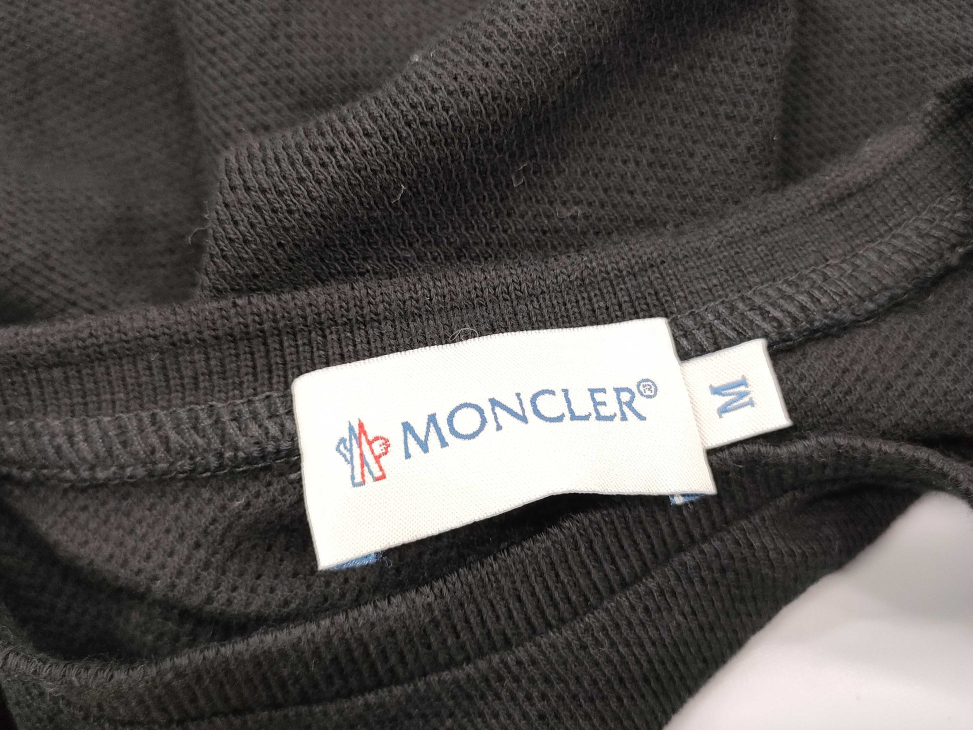 MONCLER Frill T-shirt Black Tops