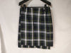 Yves Saint Laurent Wrap Skirt Check Skirt
