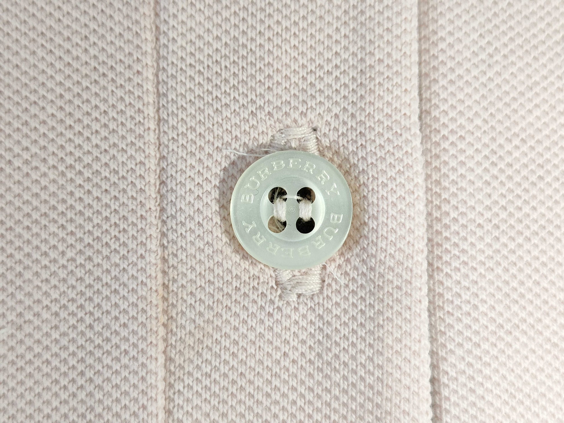 BURBERRY polo shirt tops