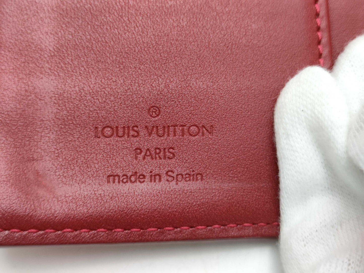 LOUIS VUITTON Verni Agenda PM Notebook Cover