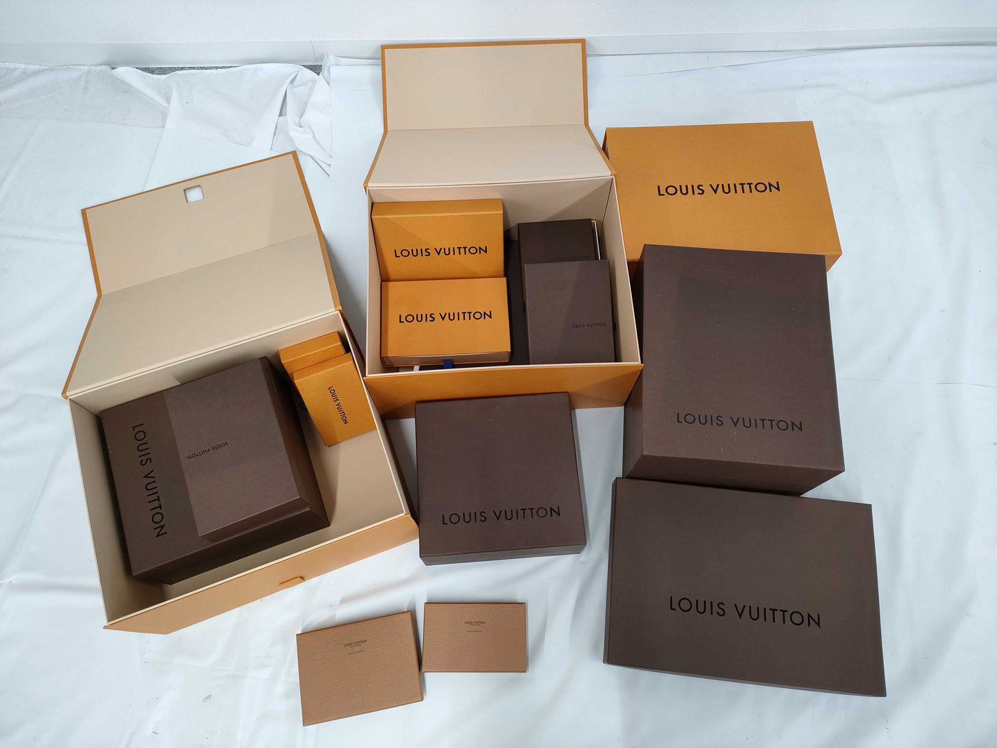 LOUIS VUITTON Empty Box 16-Piece Set Brand Empty Box Summary Brand Empty Box Summary