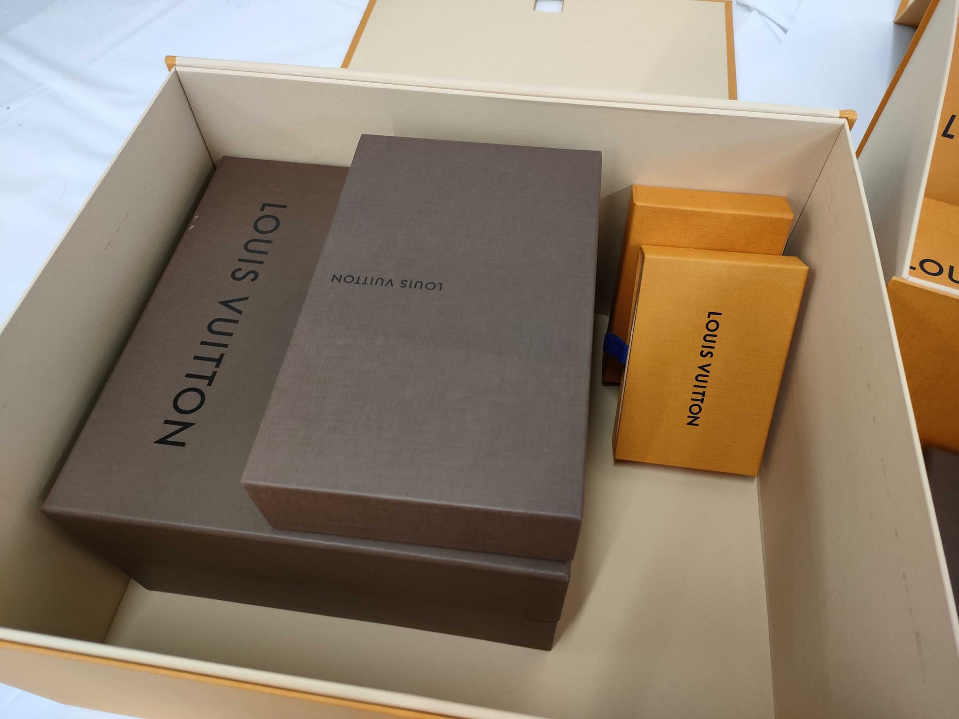LOUIS VUITTON Empty Box 16-Piece Set Brand Empty Box Summary Brand Empty Box Summary