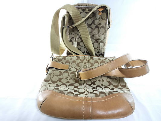 COACH Signature Old 045-4270/B06K-3574 Shoulder Bag *2