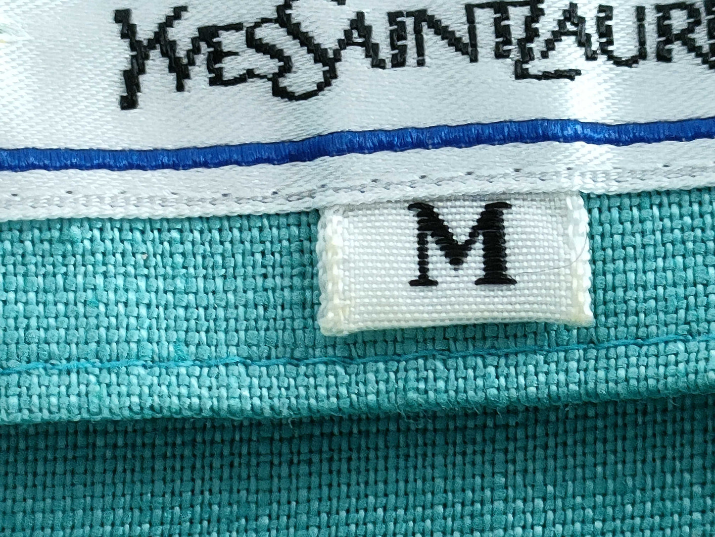 Yves Saint Laurent Sleeveless/Light Blue Top