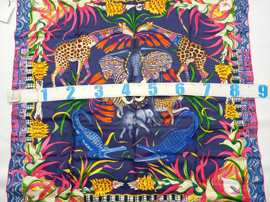 HERMES Kare Kare Zambezi River Progress Scarf