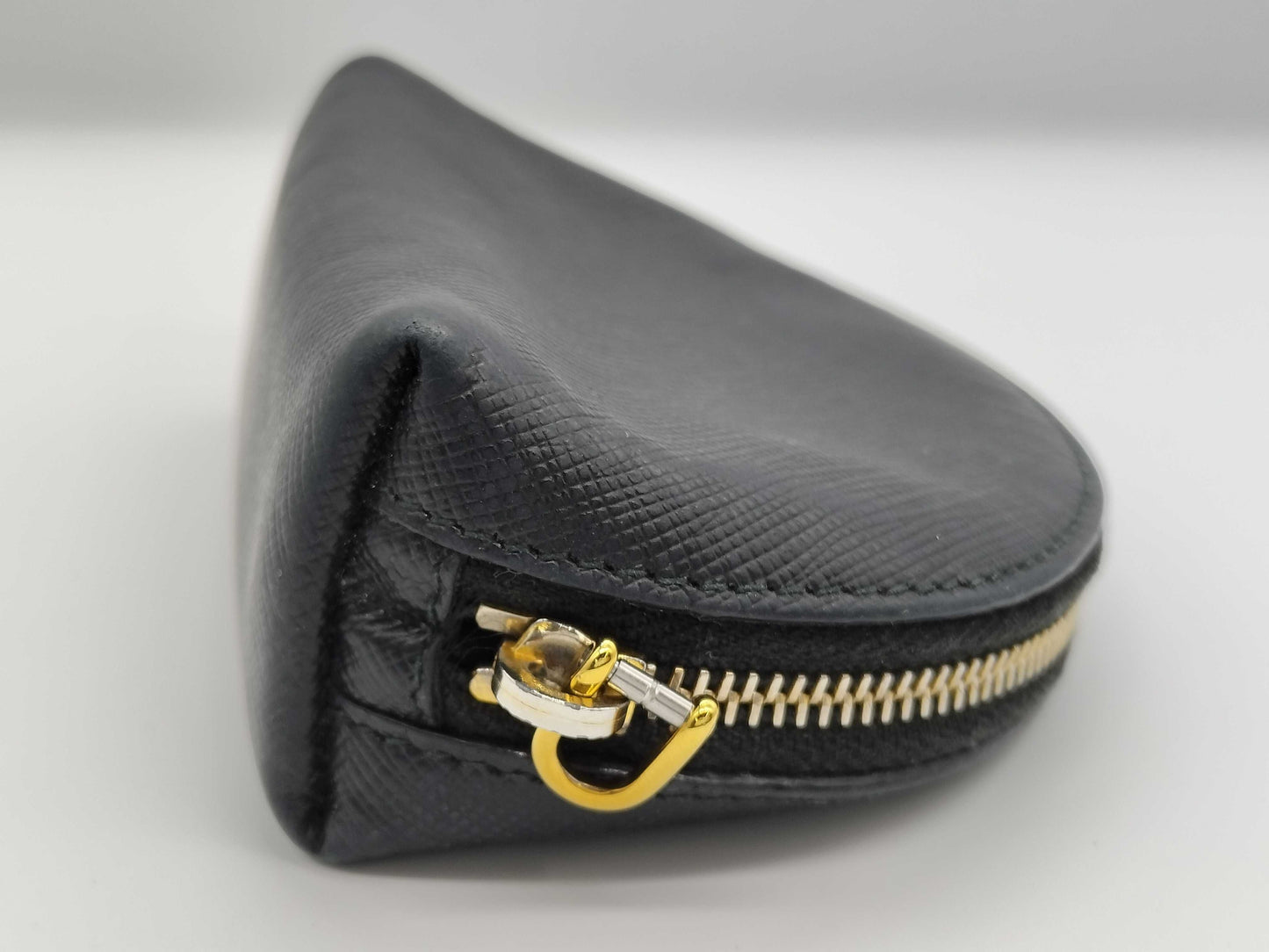 PRADA Coin Case Key Ring Charm Coin Case