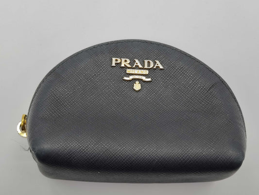 PRADA Coin Case Key Ring Charm Coin Case