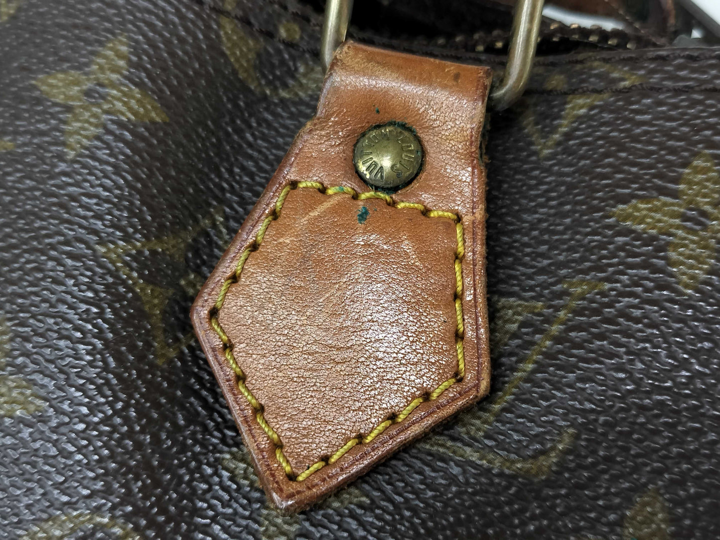 LOUIS VUITTON Monogram M41107 Speedy 35 Boston Bag