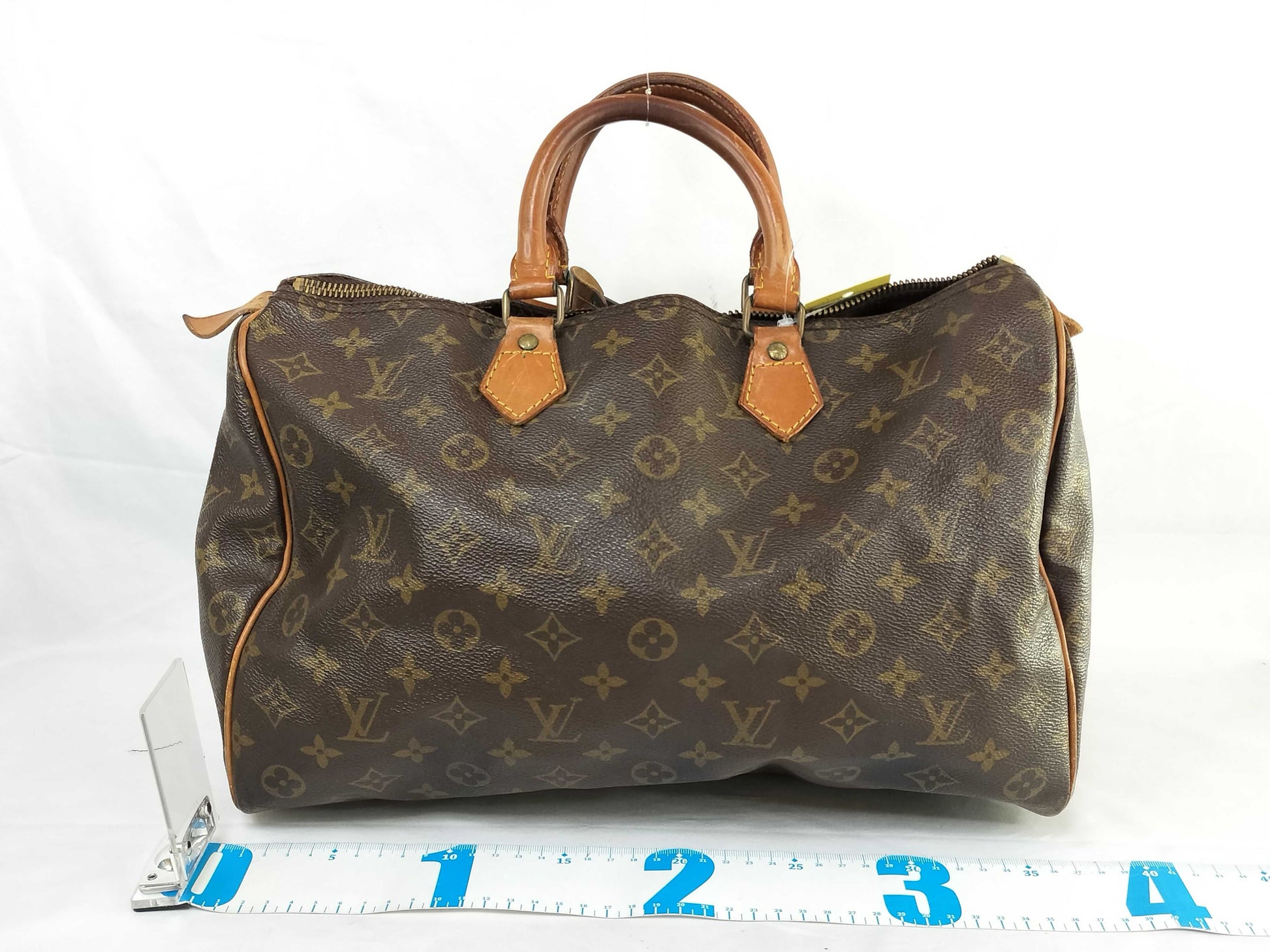 LOUIS VUITTON Monogram M41107 Speedy 35 Boston Bag
