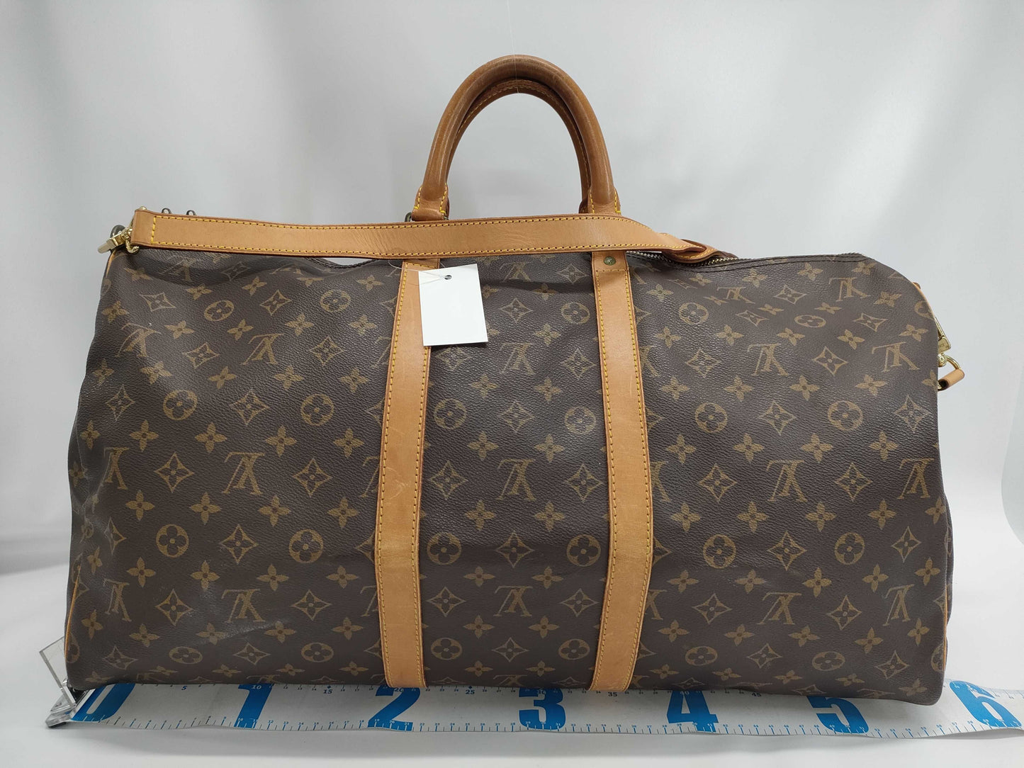 LOUIS VUITTON Monogram M41414 Keepall Bandouliere 55 Boston Bag