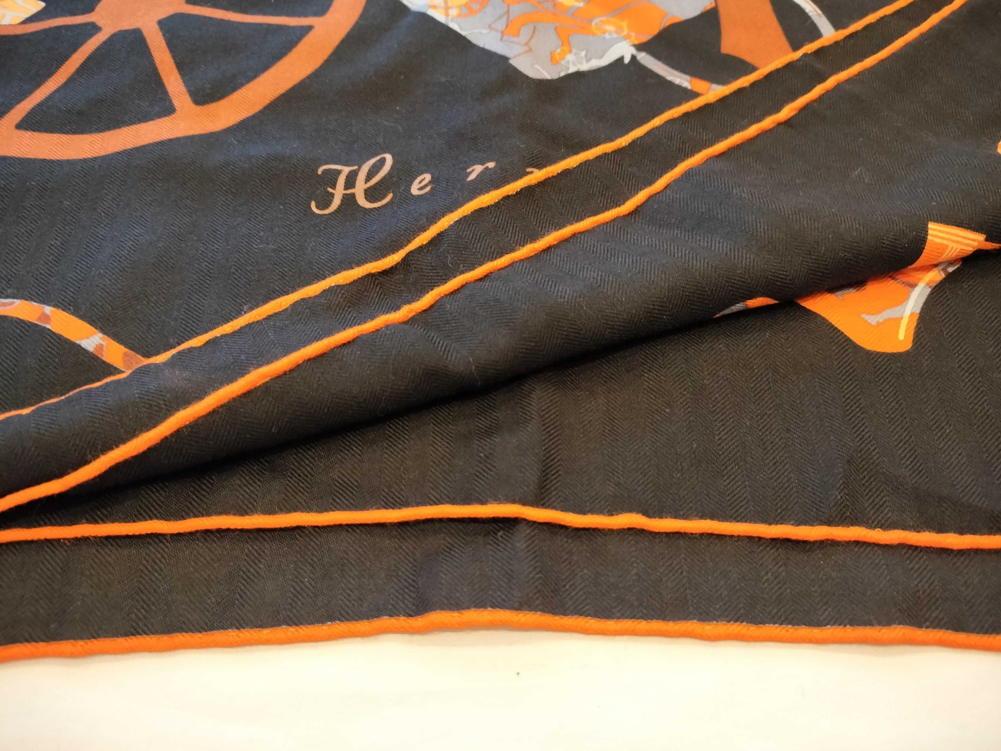 HERMES Kelly en Caleche 140 Scarf