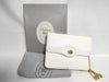 Dior Honeycomb Leather Chain Shoulder White Shoulder Bag