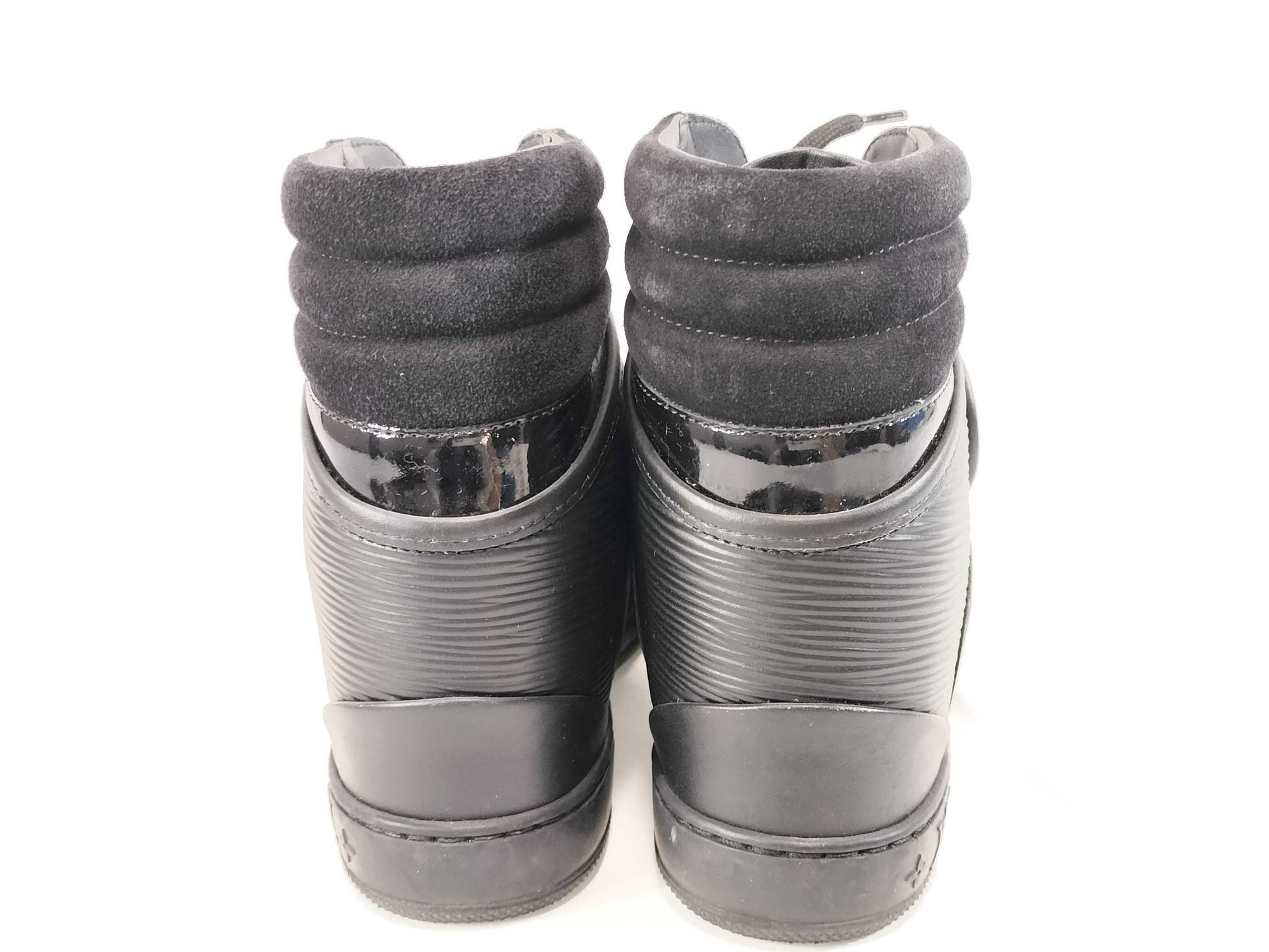 LOUIS VUITTON Postmark Line High-Top Sneakers