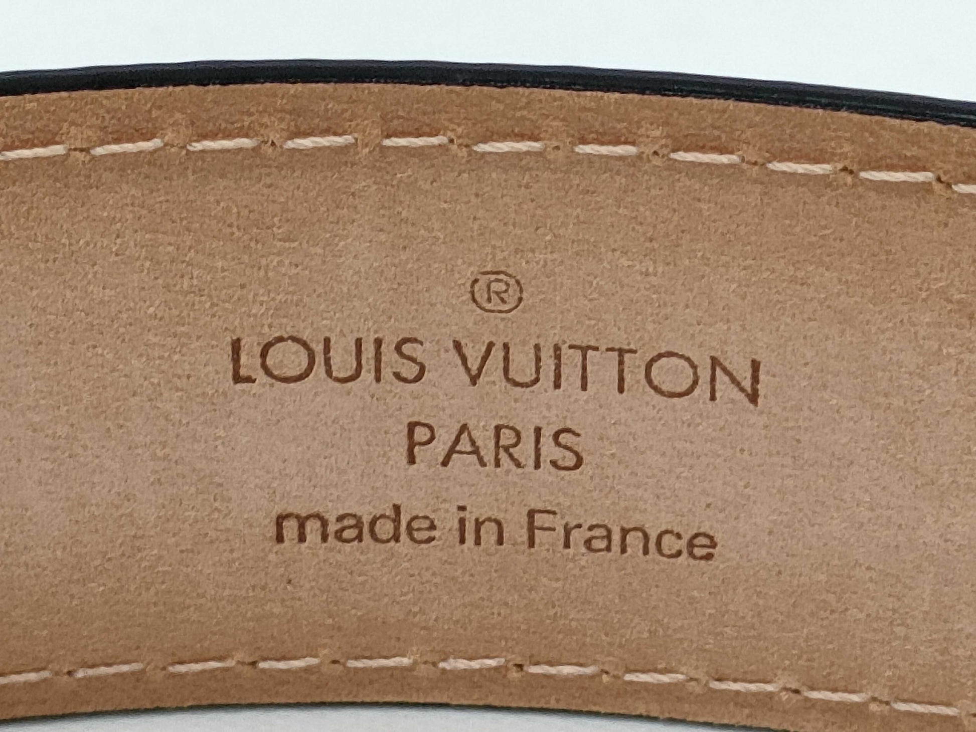 LOUIS VUITTON Taiga Belt