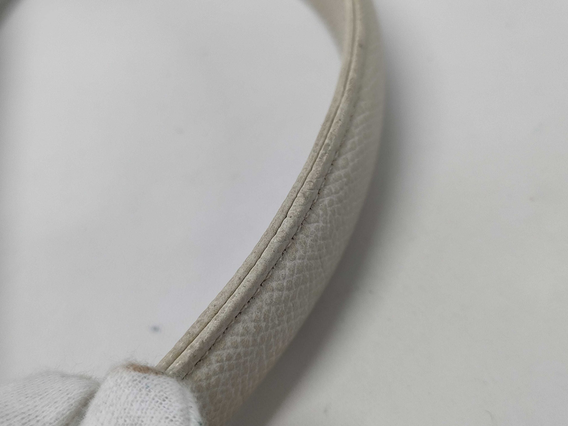 Leather 2-way handbag