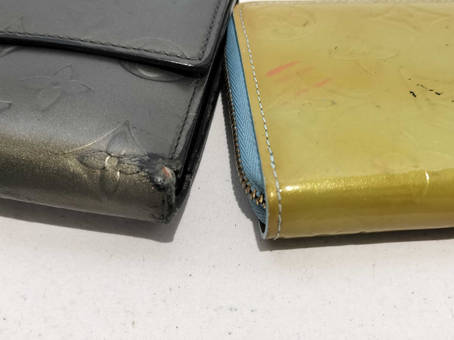 LOUIS VUITTON Vernis Porte Tresor International Zippy Coin Purse Wallet