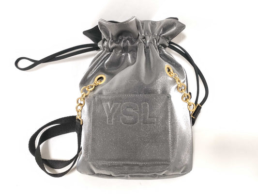 Yves Saint Laurent Drawstring/Nylon Tote Bag