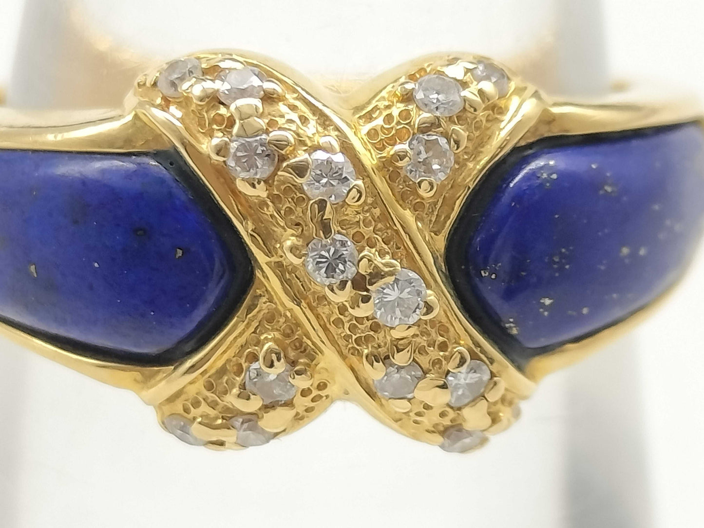 Lapis Lazuli D0.13ct K18 5.5g Ring