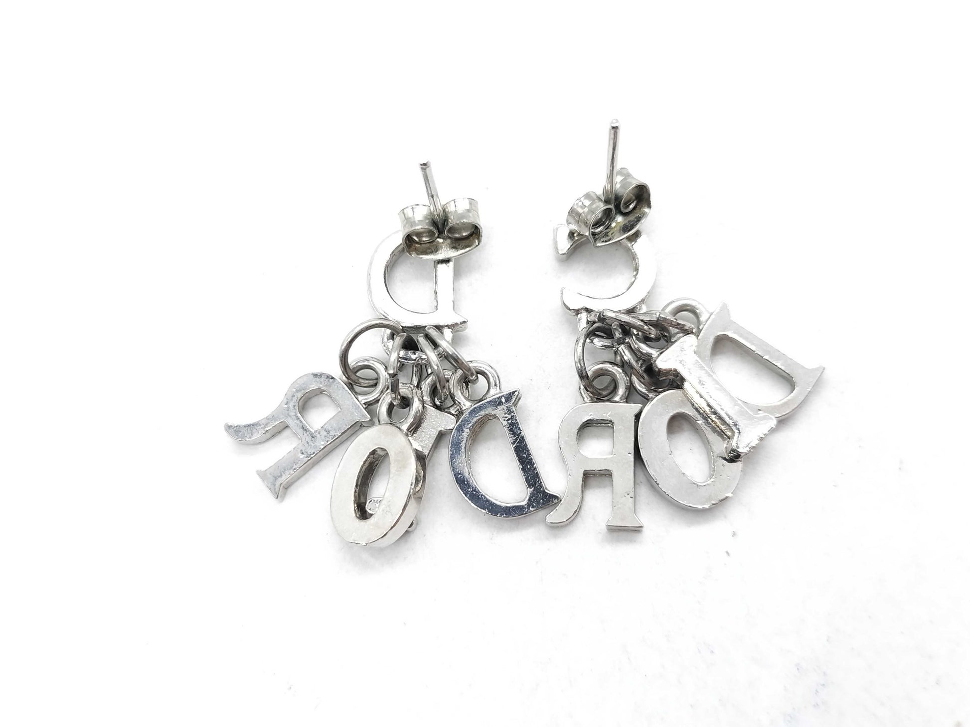 Dior logo earrings