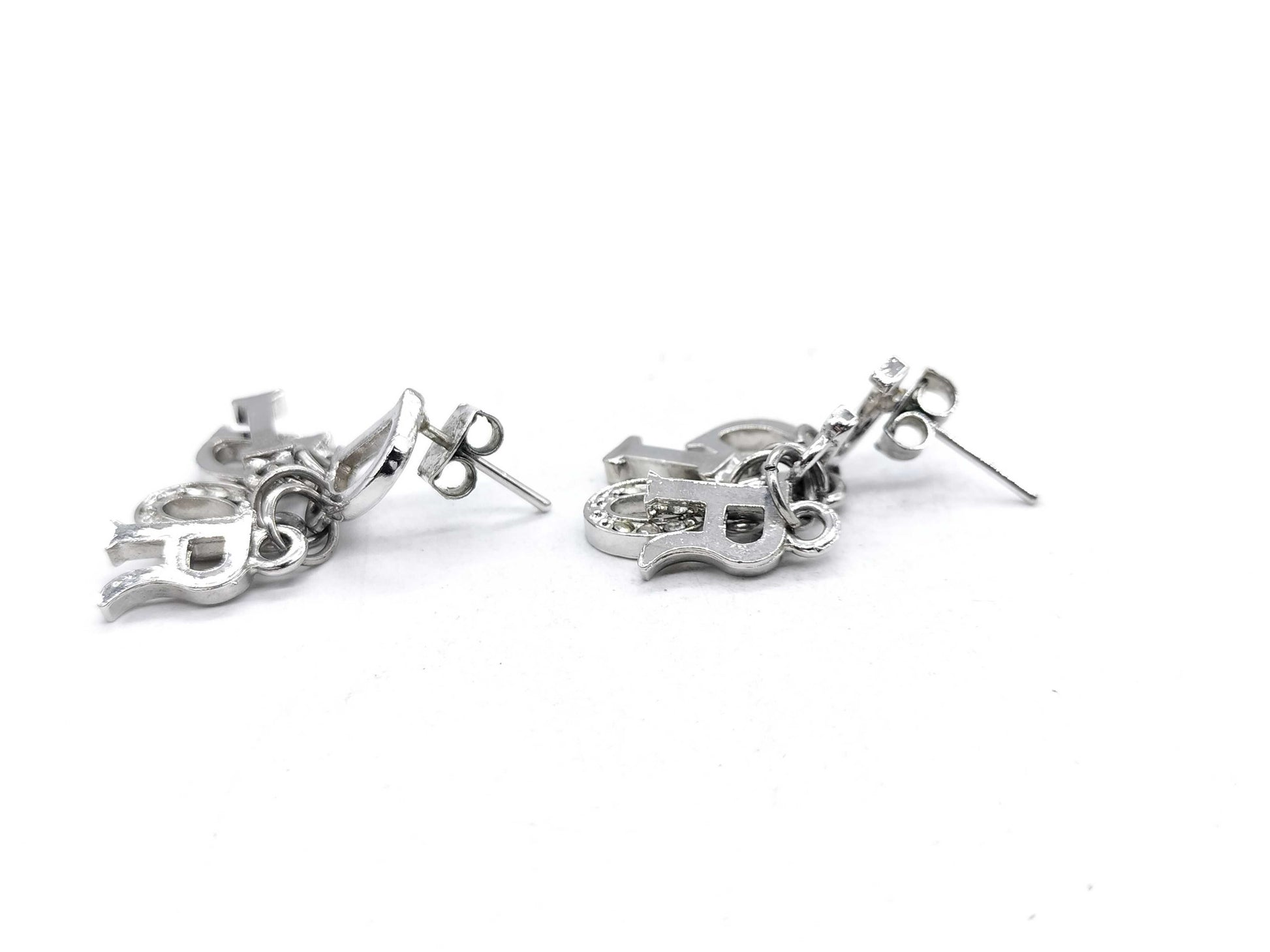 Dior logo earrings
