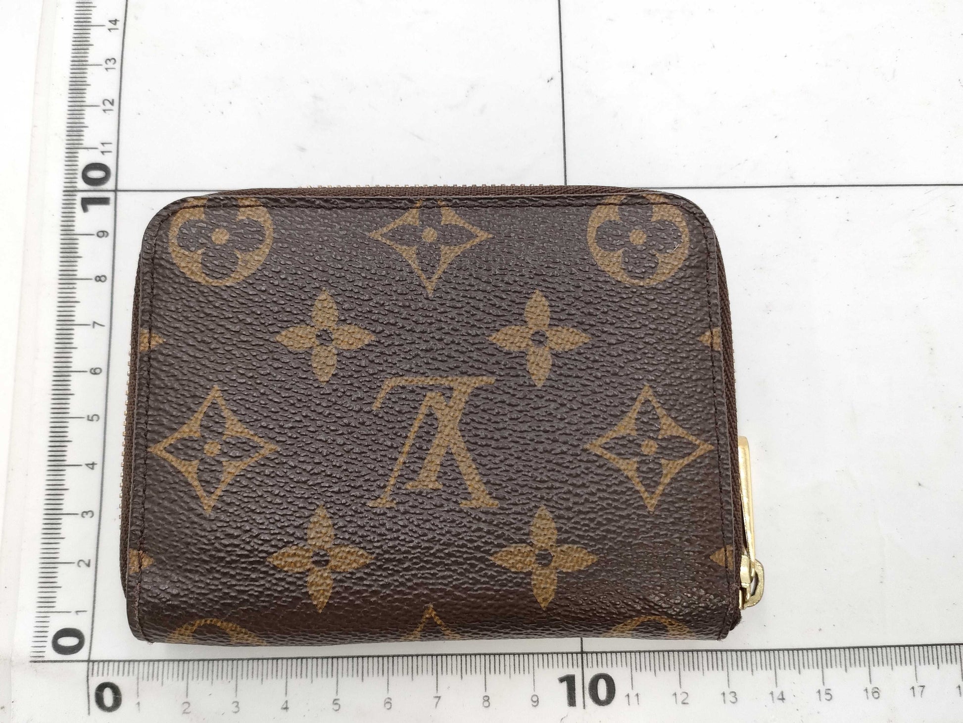 LOUIS VUITTON Monogram Zippy Coin Purse Wallet