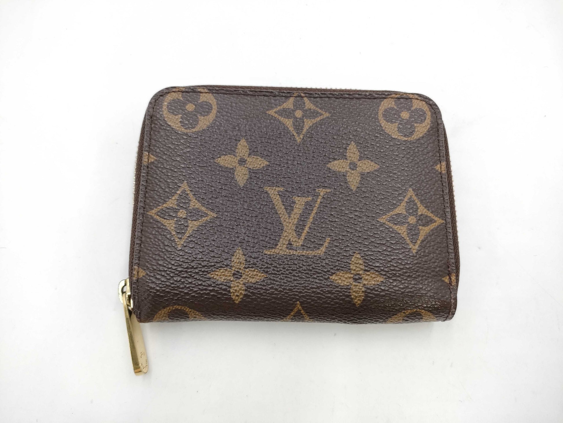 LOUIS VUITTON Monogram Zippy Coin Purse Wallet
