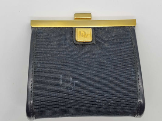 Dior clasp coin case