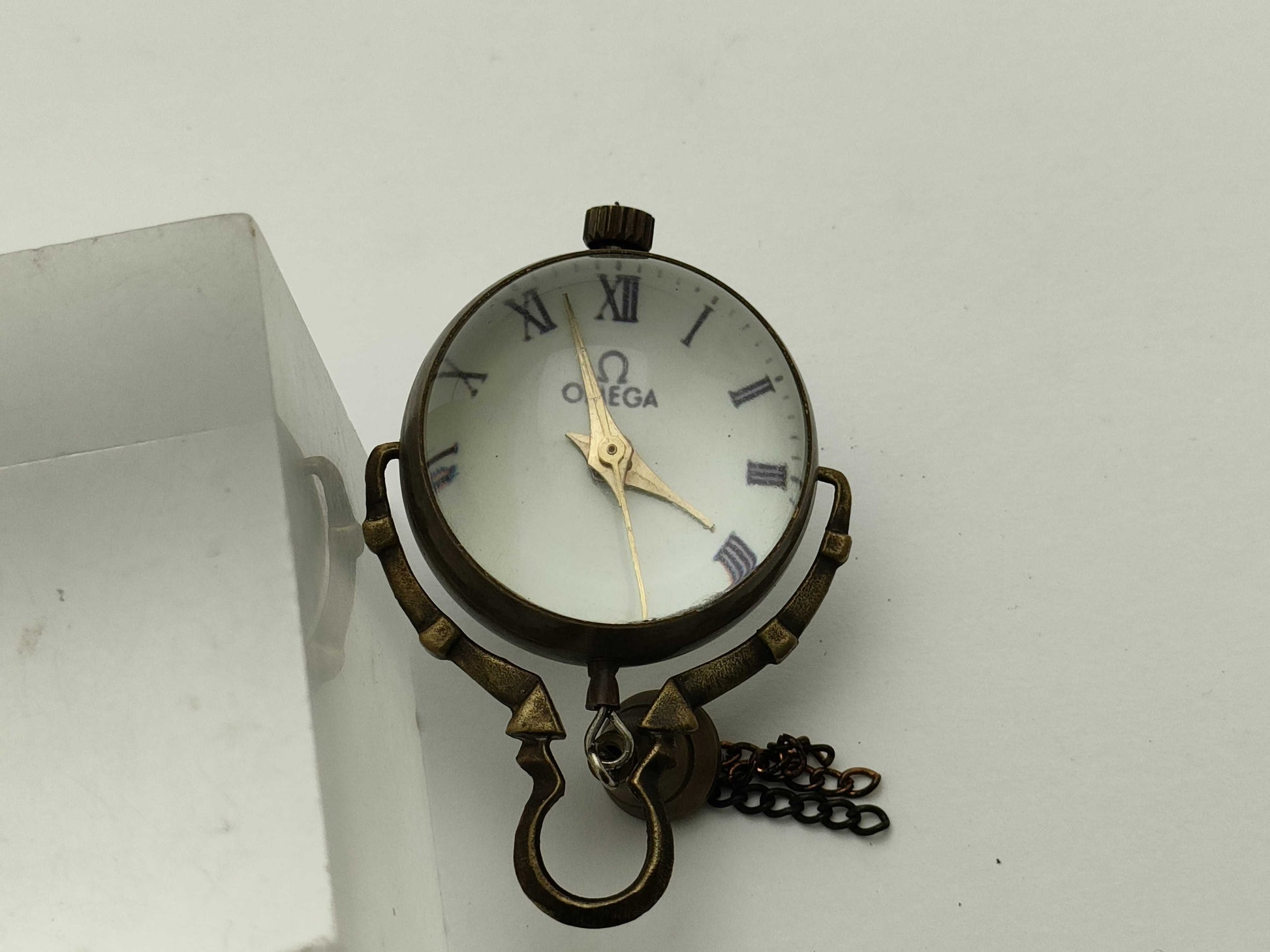 OMEGA Crystal Ball Pocket Watch