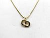 Dior logo necklace necklace