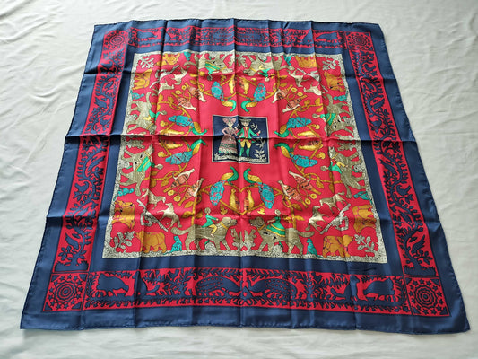 HERMES Carre EARLY AMERICA Scarf