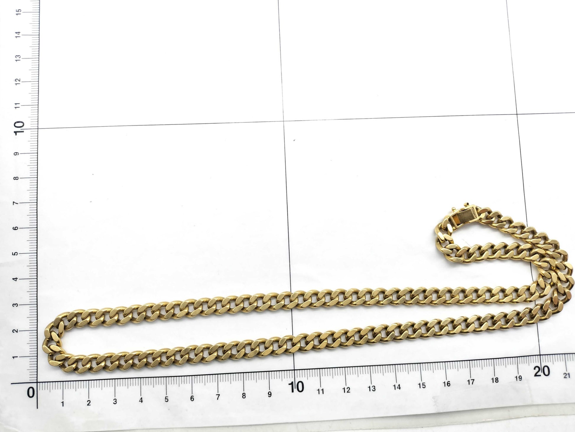 Kihei Double-Sided Single K18 96.8g Necklace