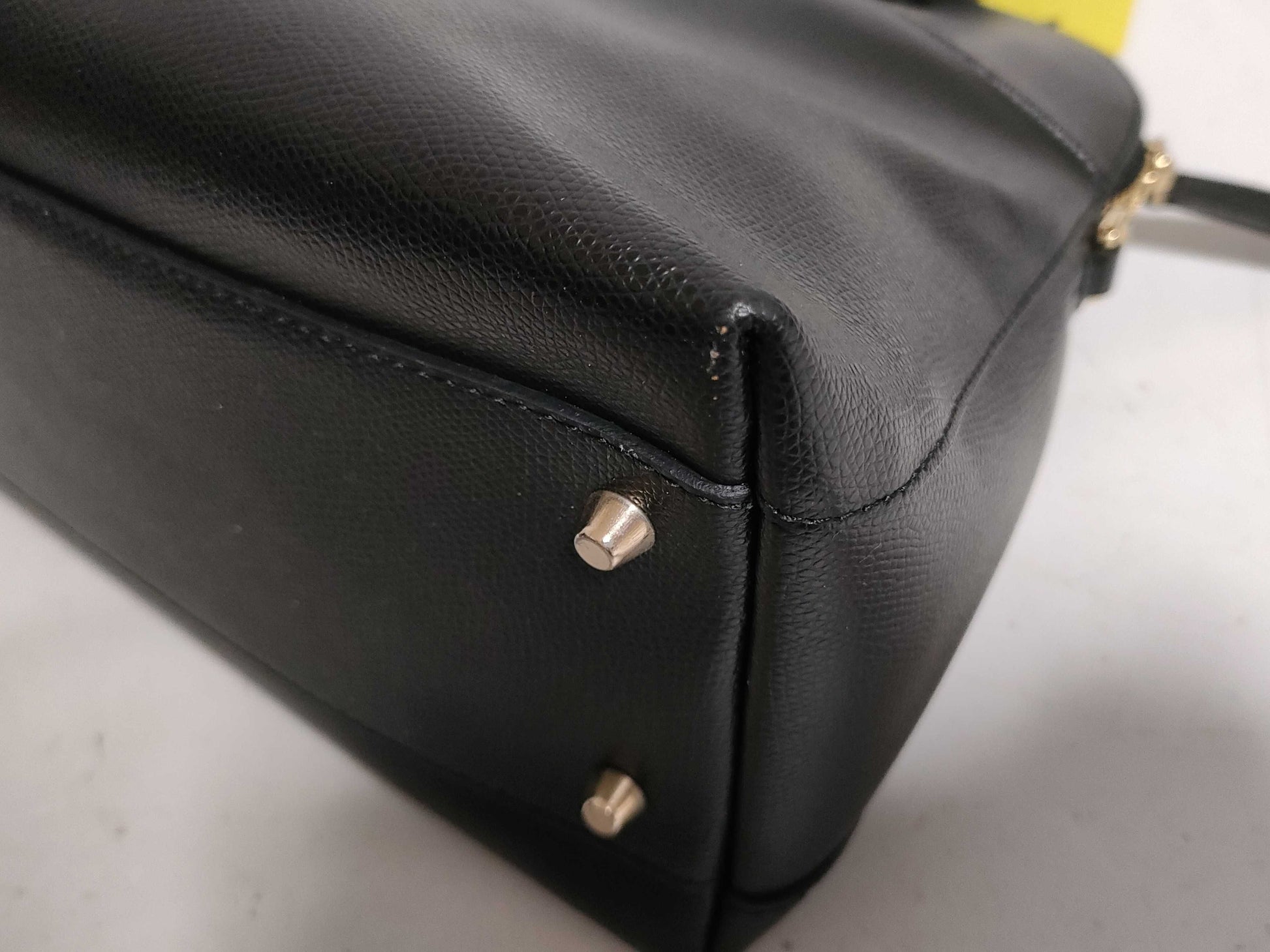 FURLA Piper Leather 2WAY Handbag Shoulder Tote Crossbody Handbag