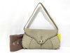 CELINE Suede Studded Shoulder Bag